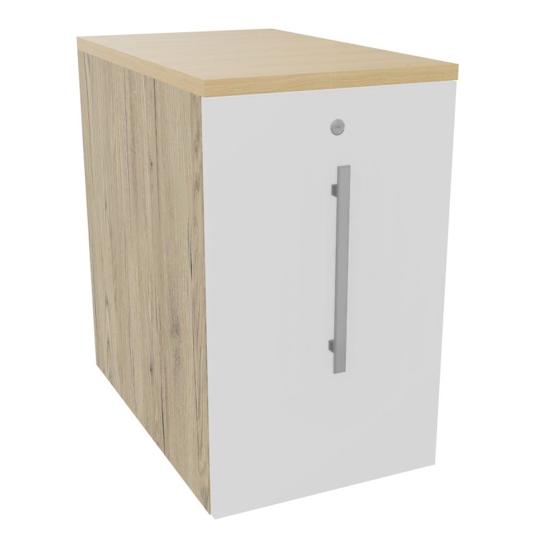 GUSTAVE CAISSON INDIVIDUEL H73,5 L43,2 P70 CM MELAMINE - CORPS  TOP  PORTE  R3 MG R1