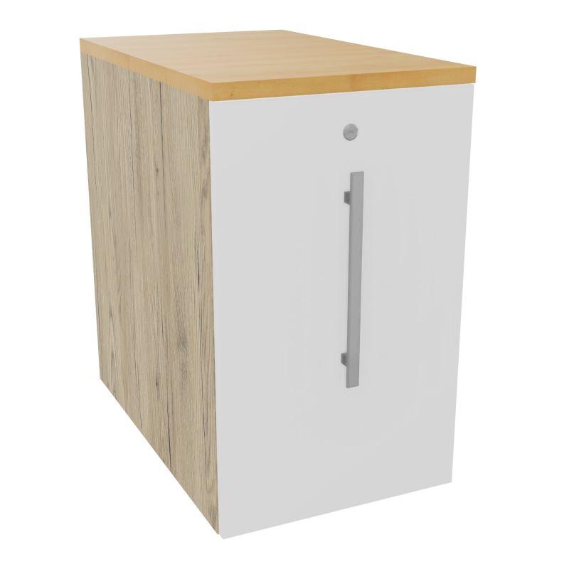 GUSTAVE CAISSON INDIVIDUEL H73,5 L43,2 P70 CM MELAMINE - CORPS  TOP  PORTE  R3 MG R5