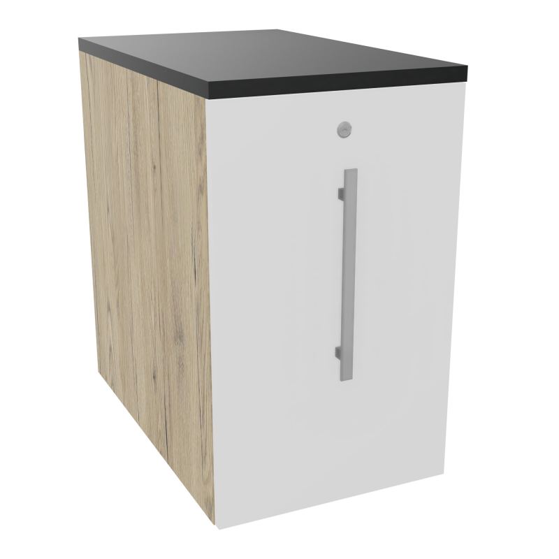 GUSTAVE CAISSON INDIVIDUEL H73,5 L43,2 P70 CM MELAMINE - CORPS  TOP  PORTE  R3 MG R9