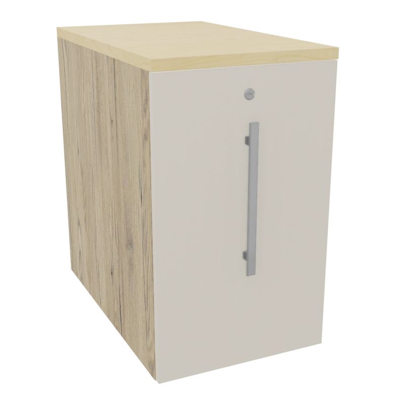 GUSTAVE CAISSON INDIVIDUEL H3,5 L43,2 P70 CM MELAMINE - CORPS  TOP  PORTE R3 N5 N8