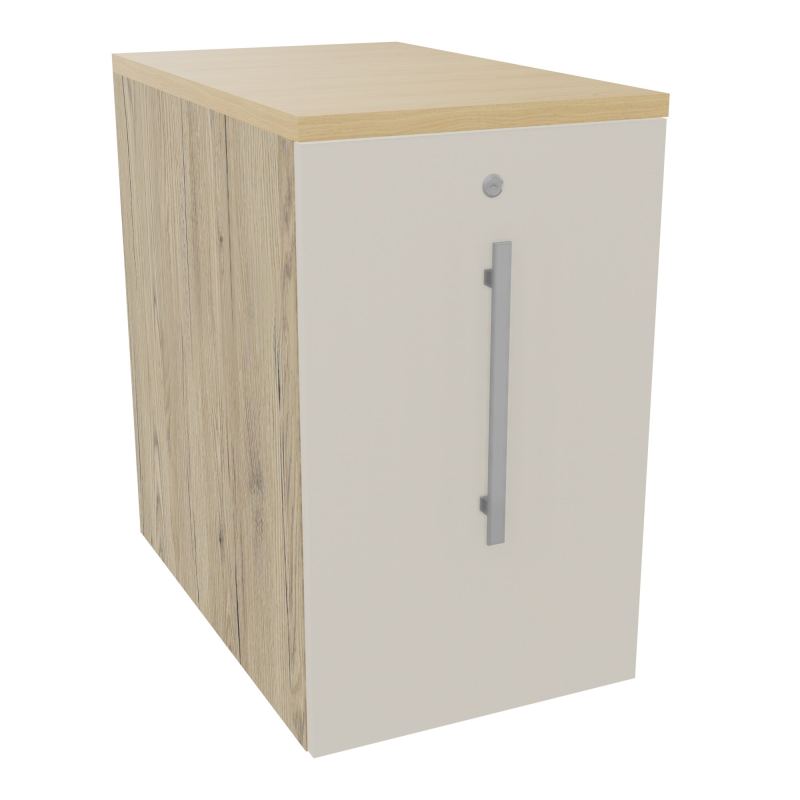GUSTAVE CAISSON INDIVIDUEL H73,5 L43,2 P70 CM MELAMINE - CORPS  TOP  PORTE  R3 N5 R1