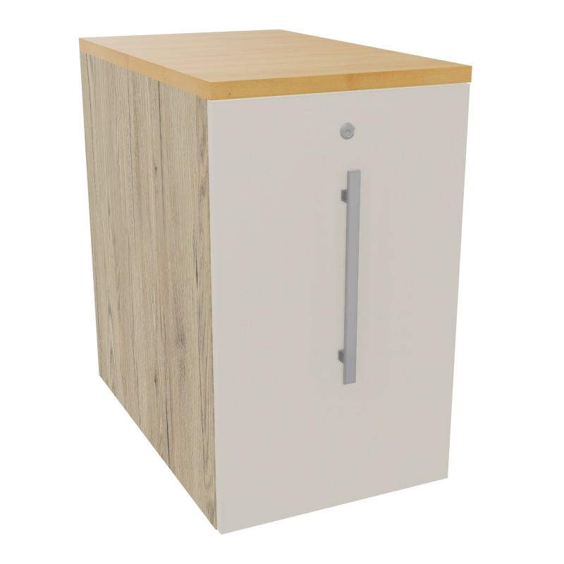 GUSTAVE CAISSON INDIVIDUEL H73,5 L43,2 P70 CM MELAMINE - CORPS  TOP  PORTE  R3 N5 R5