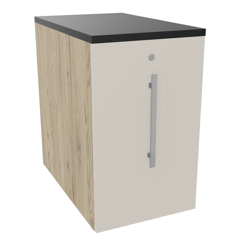 GUSTAVE CAISSON INDIVIDUEL H73,5 L43,2 P70 CM MELAMINE - CORPS  TOP  PORTE  R3 N5 R9