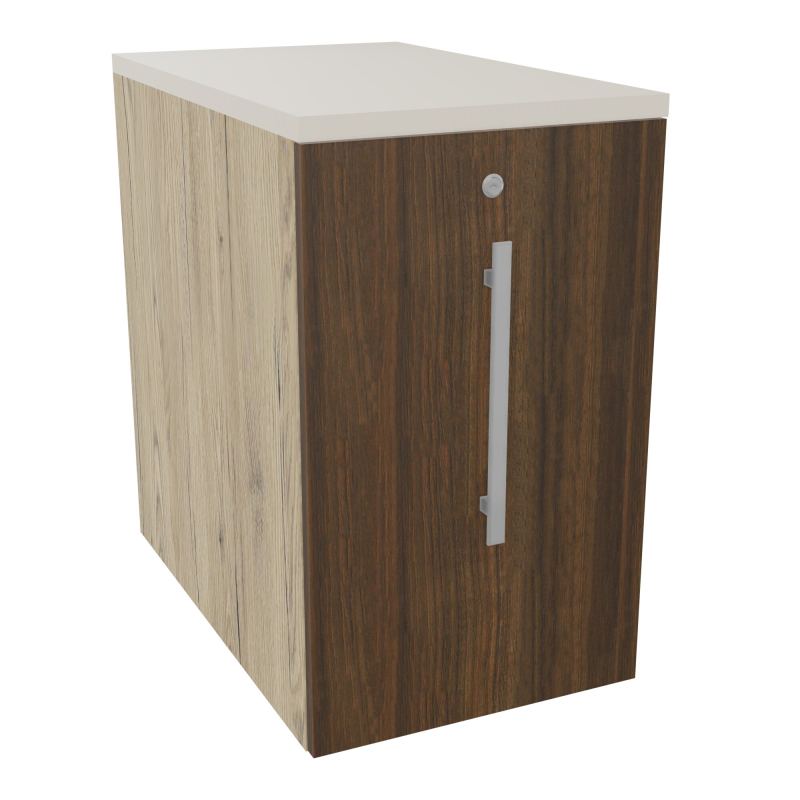 GUSTAVE CAISSON INDIVIDUEL H3,5 L43,2 P70 CM MELAMINE - CORPS  TOP  PORTE R3 N6 N5