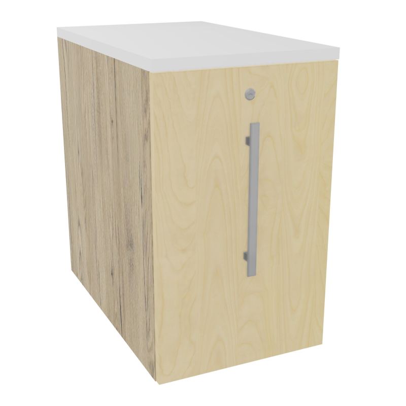 GUSTAVE CAISSON INDIVIDUEL H3,5 L43,2 P70 CM MELAMINE - CORPS  TOP  PORTE R3 N8 MG