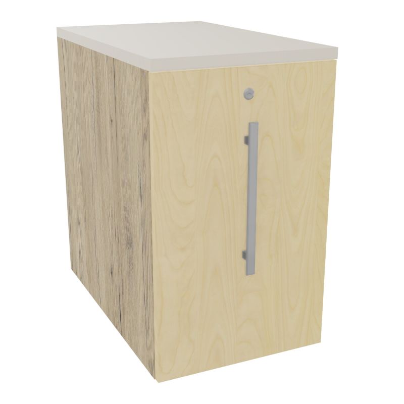GUSTAVE CAISSON INDIVIDUEL H3,5 L43,2 P70 CM MELAMINE - CORPS  TOP  PORTE R3 N8 N5