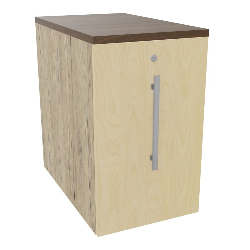 GUSTAVE CAISSON INDIVIDUEL H3,5 L43,2 P70 CM MELAMINE - CORPS  TOP  PORTE R3 N8 N6