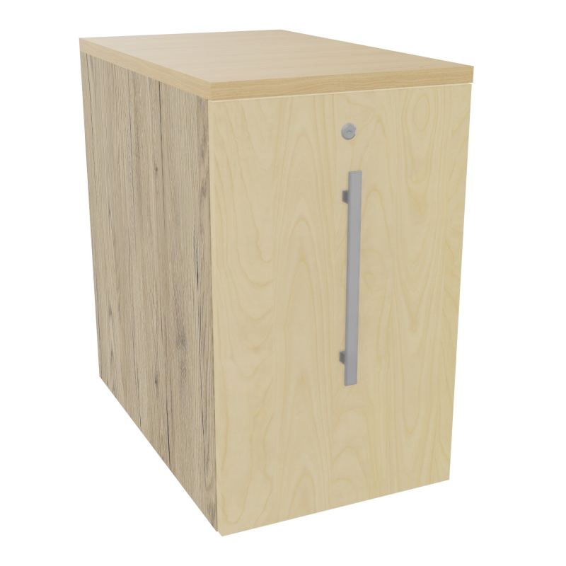 GUSTAVE CAISSON INDIVIDUEL H73,5 L43,2 P70 CM MELAMINE - CORPS  TOP  PORTE  R3 N8 R1