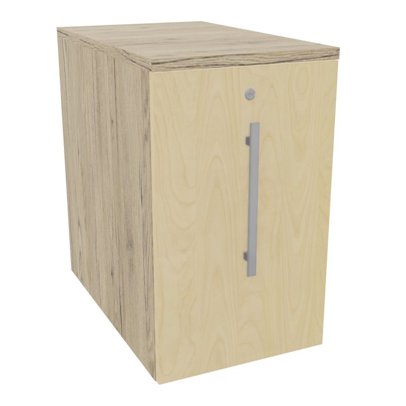 GUSTAVE CAISSON INDIVIDUEL H3,5 L43,2 P70 CM MELAMINE - CORPS  TOP  PORTE R3 N8 R3