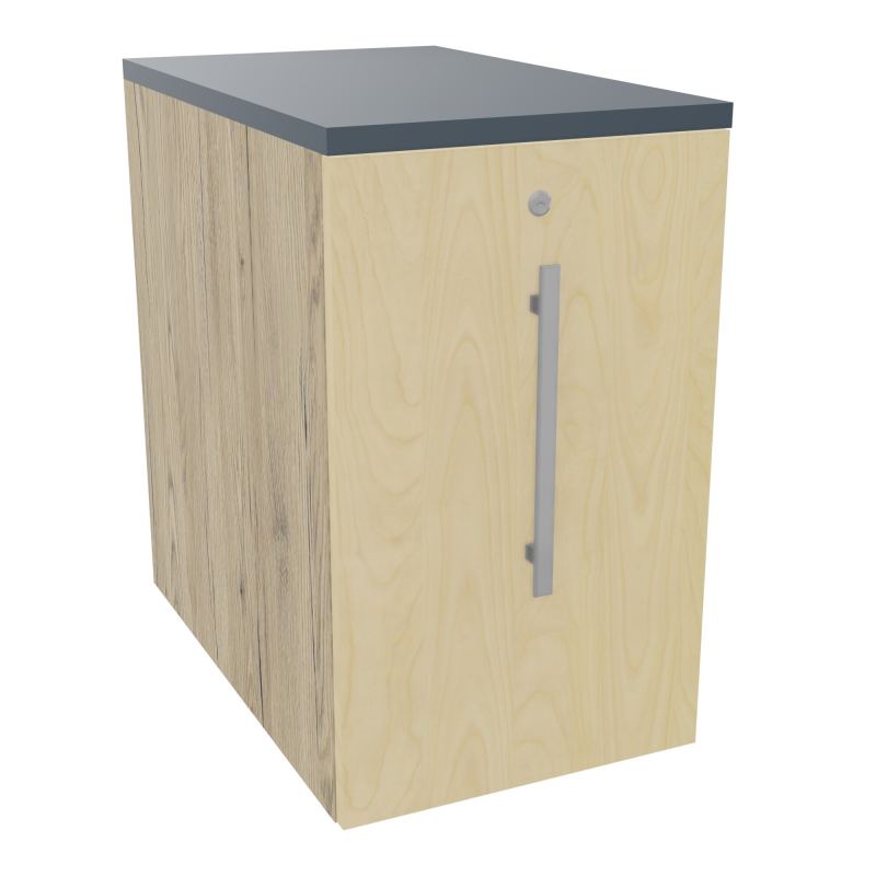 GUSTAVE CAISSON INDIVIDUEL H73,5 L43,2 P70 CM MELAMINE - CORPS  TOP  PORTE  R3 N8 R6