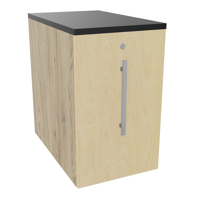GUSTAVE CAISSON INDIVIDUEL H73,5 L43,2 P70 CM MELAMINE - CORPS  TOP  PORTE  R3 N8 R9