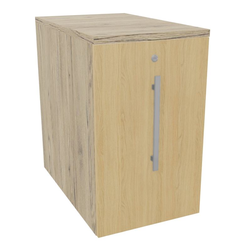 GUSTAVE CAISSON INDIVIDUEL H73,5 L43,2 P70 CM MELAMINE - CORPS  TOP  PORTE  R3 R1 R3