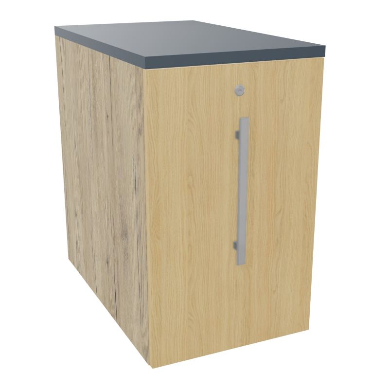 GUSTAVE CAISSON INDIVIDUEL H73,5 L43,2 P70 CM MELAMINE - CORPS  TOP  PORTE  R3 R1 R6