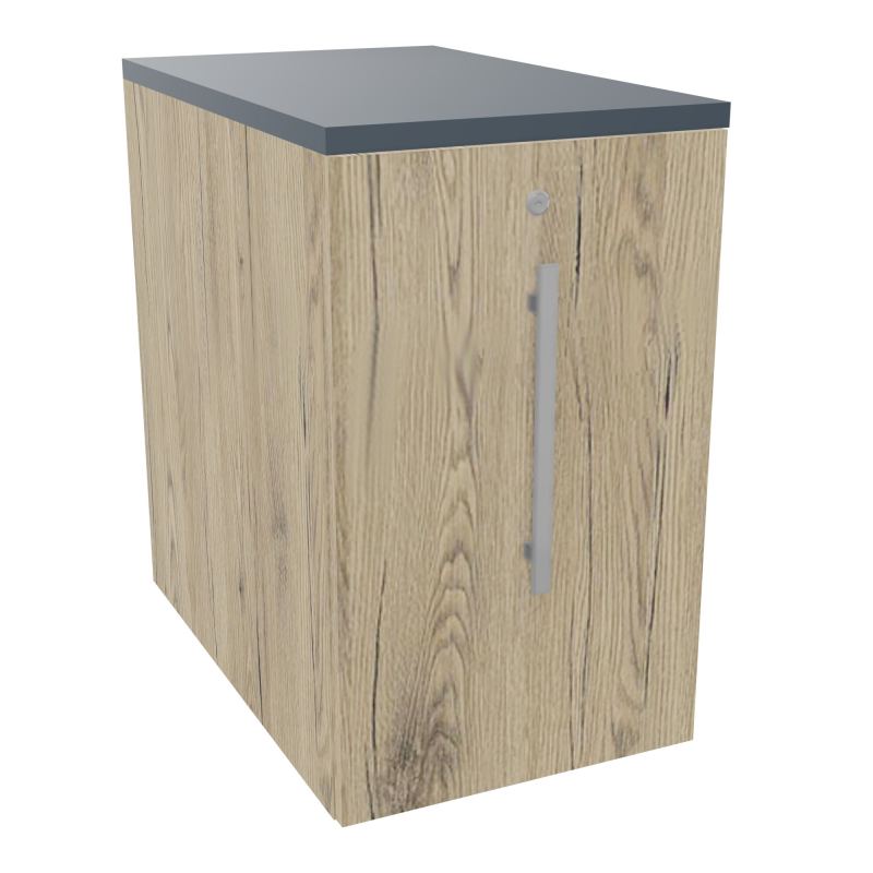 GUSTAVE CAISSON INDIVIDUEL H73,5 L43,2 P70 CM MELAMINE - CORPS  TOP  PORTE  R3 R3 R6