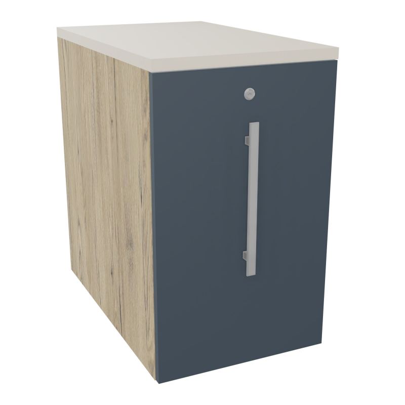 GUSTAVE CAISSON INDIVIDUEL H73,5 L43,2 P70 CM MELAMINE - CORPS  TOP  PORTE  R3 R6 N5