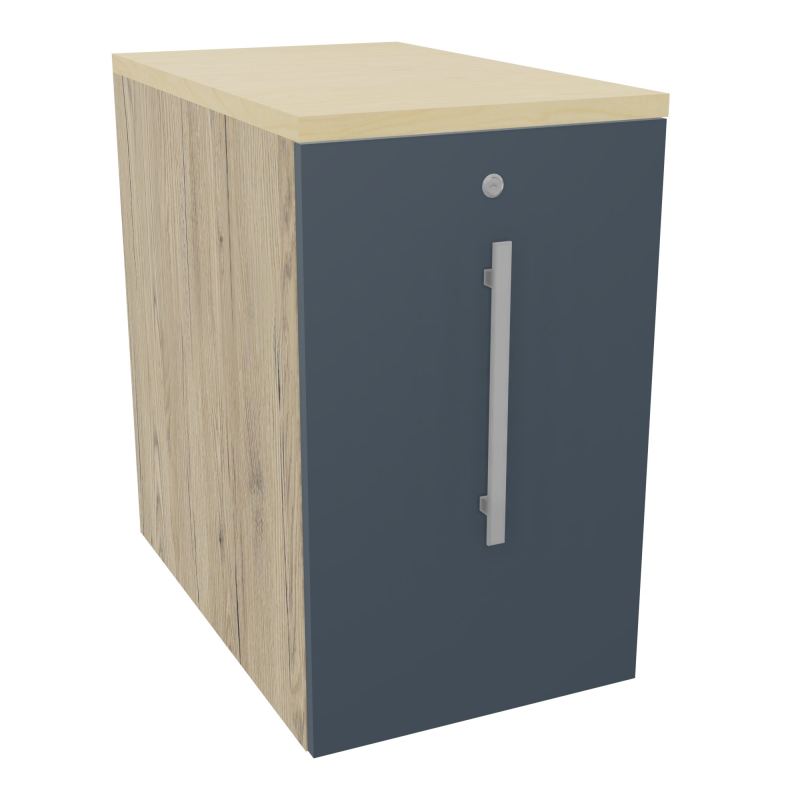 GUSTAVE CAISSON INDIVIDUEL H73,5 L43,2 P70 CM MELAMINE - CORPS  TOP  PORTE  R3 R6 N8