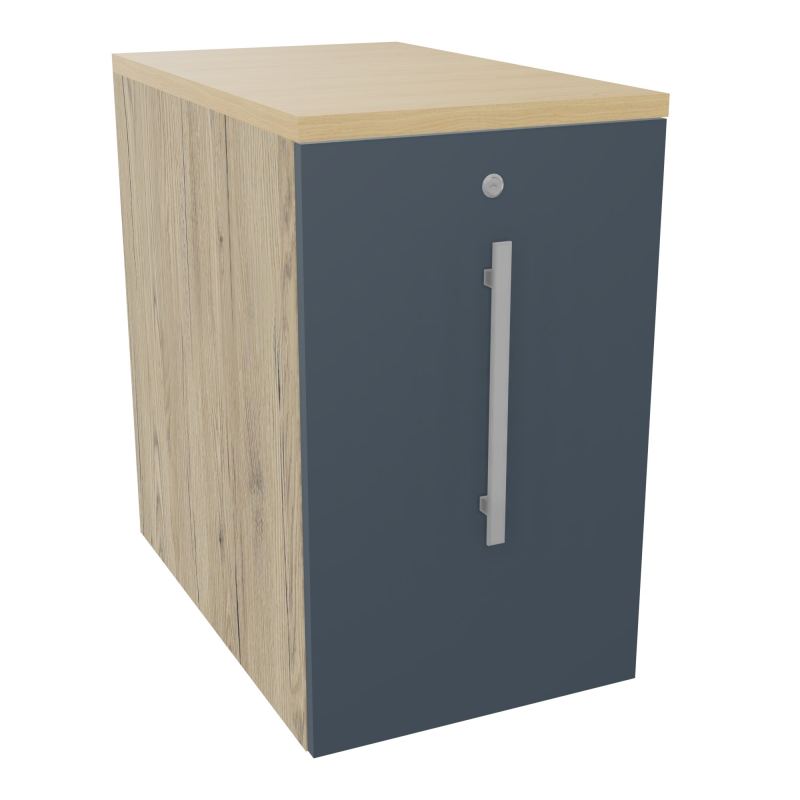 GUSTAVE CAISSON INDIVIDUEL H73,5 L43,2 P70 CM MELAMINE - CORPS  TOP  PORTE  R3 R6 R1