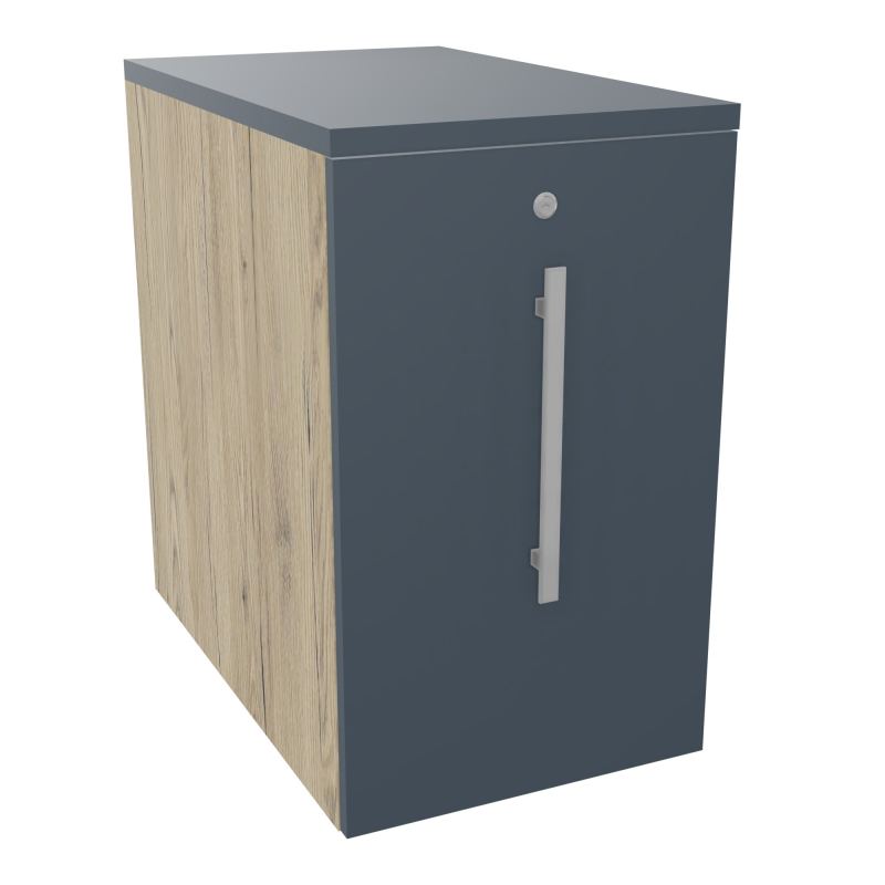 GUSTAVE CAISSON INDIVIDUEL H73,5 L43,2 P70 CM MELAMINE - CORPS  TOP  PORTE  R3 R6 R6
