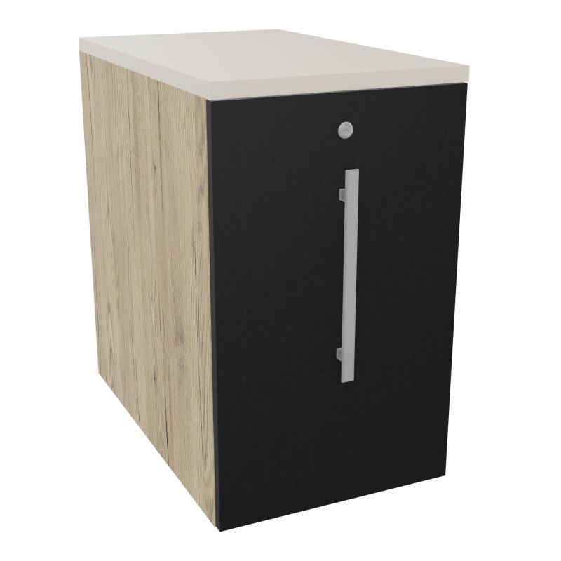 GUSTAVE CAISSON INDIVIDUEL H73,5 L43,2 P70 CM MELAMINE - CORPS  TOP  PORTE  R3 R9 N5