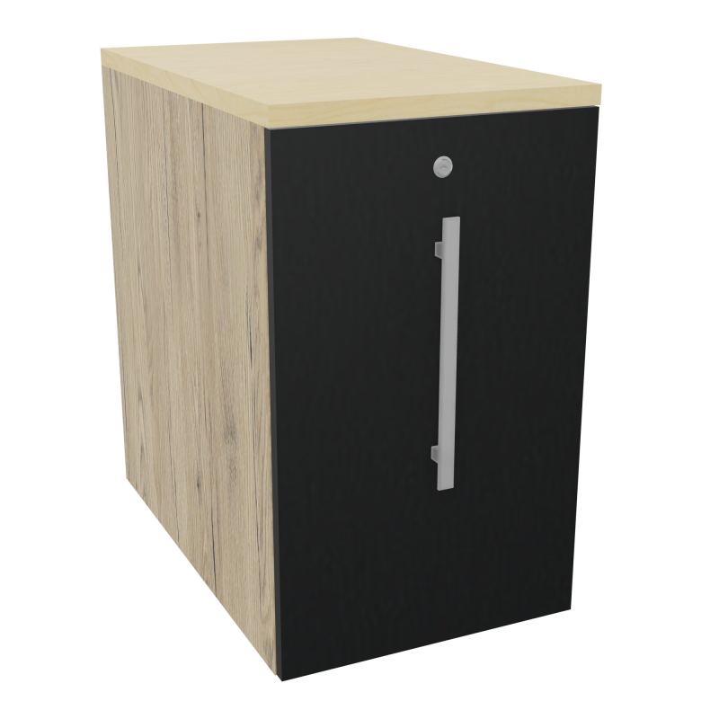 GUSTAVE CAISSON INDIVIDUEL H73,5 L43,2 P70 CM MELAMINE - CORPS  TOP  PORTE  R3 R9 N8