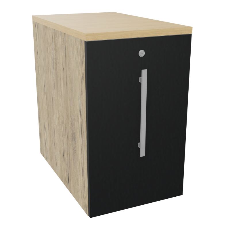GUSTAVE CAISSON INDIVIDUEL H73,5 L43,2 P70 CM MELAMINE - CORPS  TOP  PORTE  R3 R9 R1