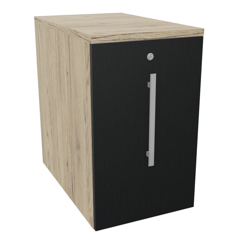 GUSTAVE CAISSON INDIVIDUEL H73,5 L43,2 P70 CM MELAMINE - CORPS  TOP  PORTE  R3 R9 R3