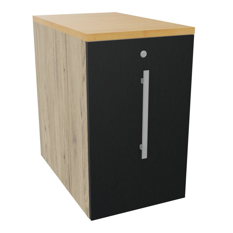 GUSTAVE CAISSON INDIVIDUEL H73,5 L43,2 P70 CM MELAMINE - CORPS  TOP  PORTE  R3 R9 R5