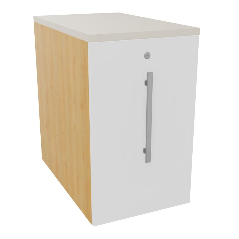 GUSTAVE CAISSON INDIVIDUEL H73,5 L43,2 P70 CM MELAMINE - CORPS  TOP  PORTE  R5 MG N5