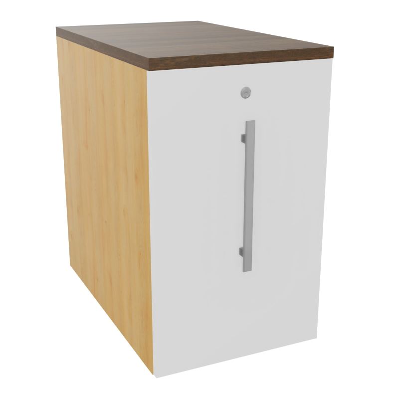 GUSTAVE CAISSON INDIVIDUEL H73,5 L43,2 P70 CM MELAMINE - CORPS  TOP  PORTE  R5 MG N6