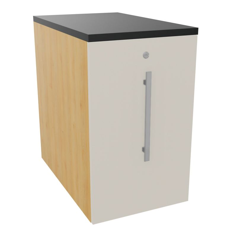 GUSTAVE CAISSON INDIVIDUEL H73,5 L43,2 P70 CM MELAMINE - CORPS  TOP  PORTE  R5 N5 R9