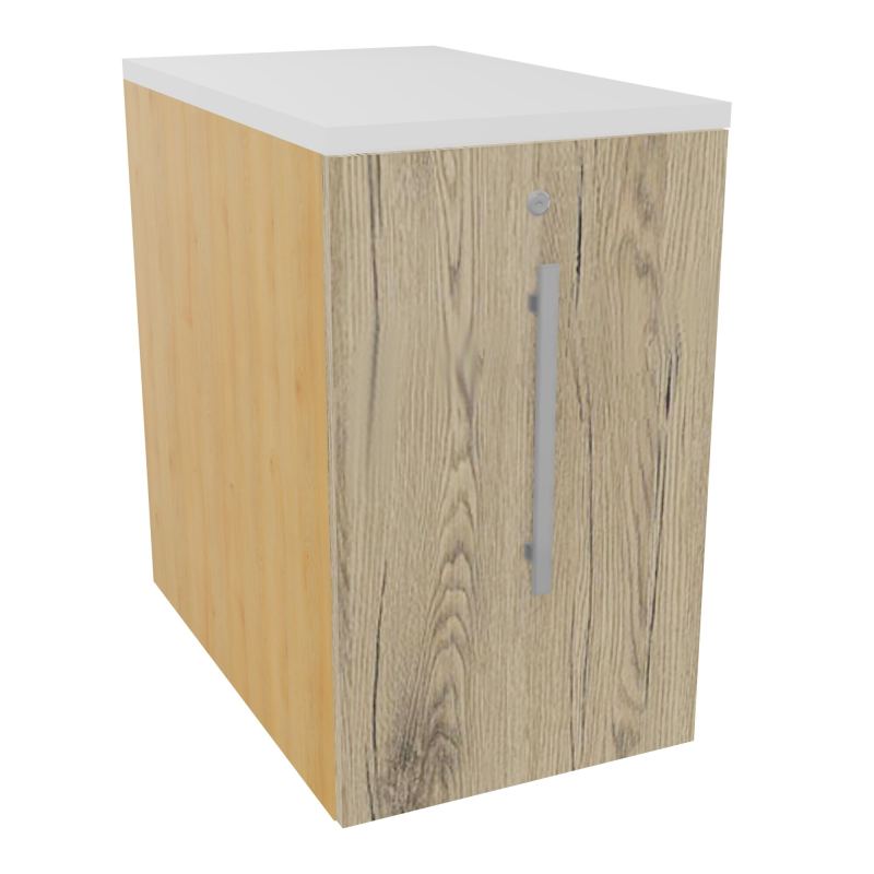 GUSTAVE CAISSON INDIVIDUEL H73,5 L43,2 P70 CM MELAMINE - CORPS  TOP  PORTE  R5 R3 MG