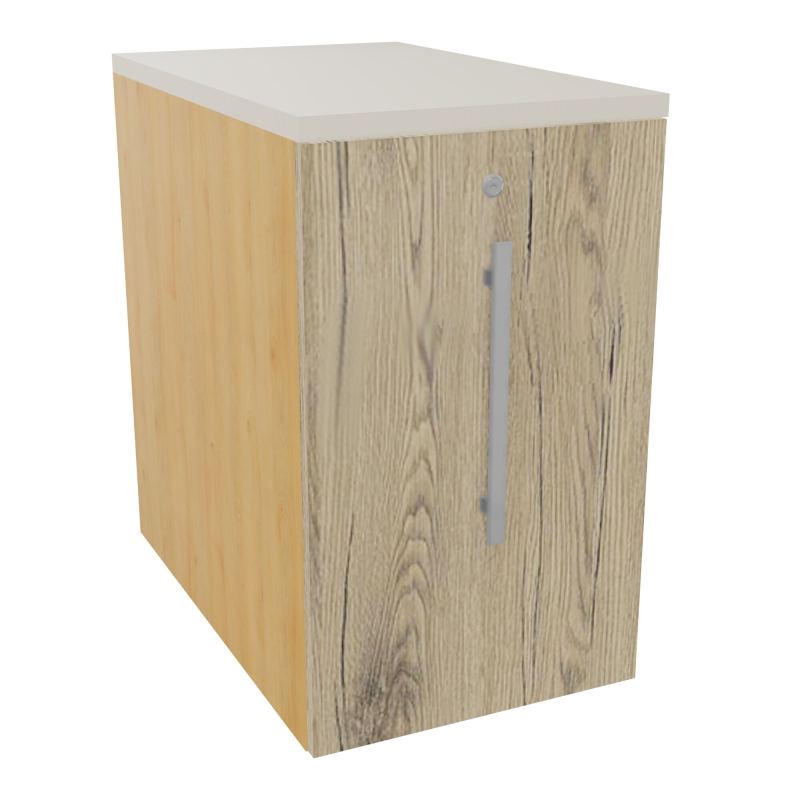 GUSTAVE CAISSON INDIVIDUEL H73,5 L43,2 P70 CM MELAMINE - CORPS  TOP  PORTE  R5 R3 N5