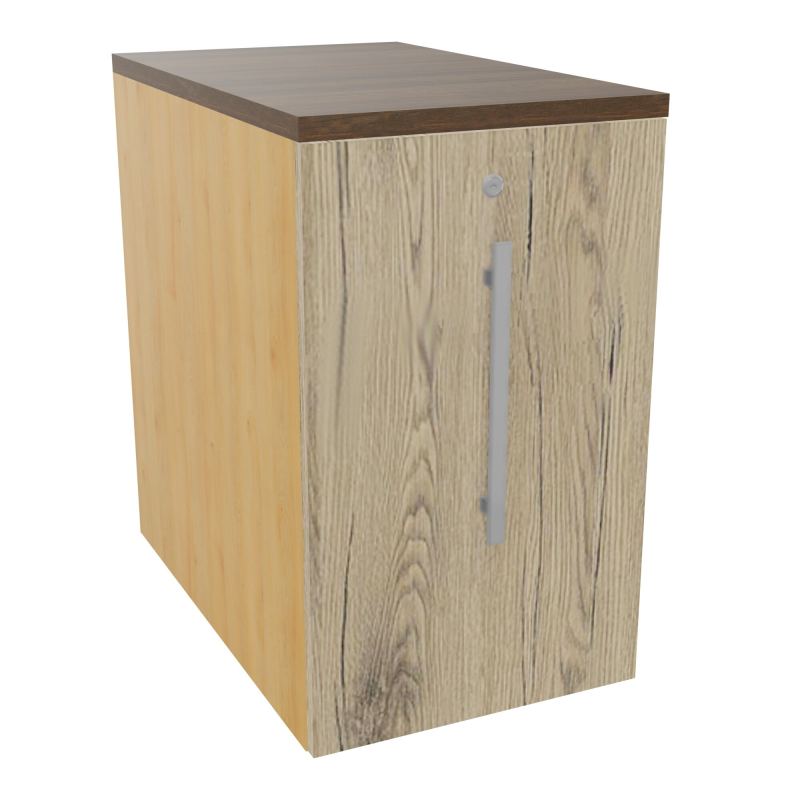 GUSTAVE CAISSON INDIVIDUEL H73,5 L43,2 P70 CM MELAMINE - CORPS  TOP  PORTE  R5 R3 N6
