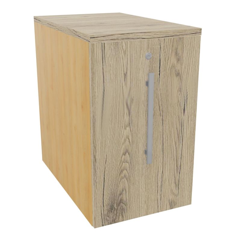 GUSTAVE CAISSON INDIVIDUEL H73,5 L43,2 P70 CM MELAMINE - CORPS  TOP  PORTE  R5 R3 R3