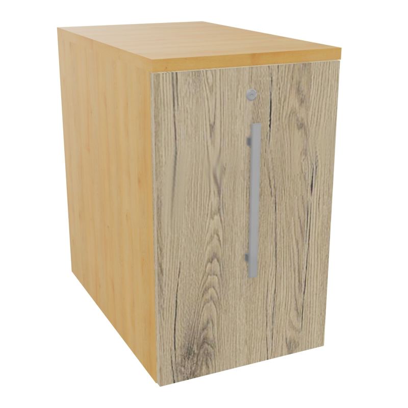 GUSTAVE CAISSON INDIVIDUEL H73,5 L43,2 P70 CM MELAMINE - CORPS  TOP  PORTE  R5 R3 R5