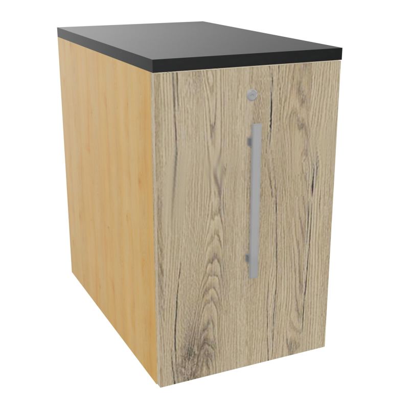 GUSTAVE CAISSON INDIVIDUEL H73,5 L43,2 P70 CM MELAMINE - CORPS  TOP  PORTE  R5 R3 R9