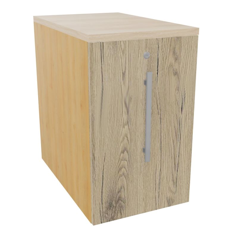 GUSTAVE CAISSON INDIVIDUEL H73,5 L43,2 P70 CM MELAMINE - CORPS  TOP  PORTE  R5 R3 RZ
