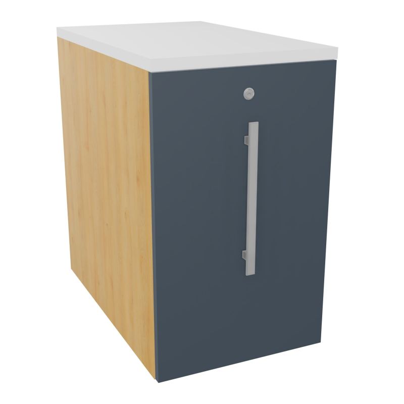 GUSTAVE CAISSON INDIVIDUEL H73,5 L43,2 P70 CM MELAMINE - CORPS  TOP  PORTE  R5 R6 MG