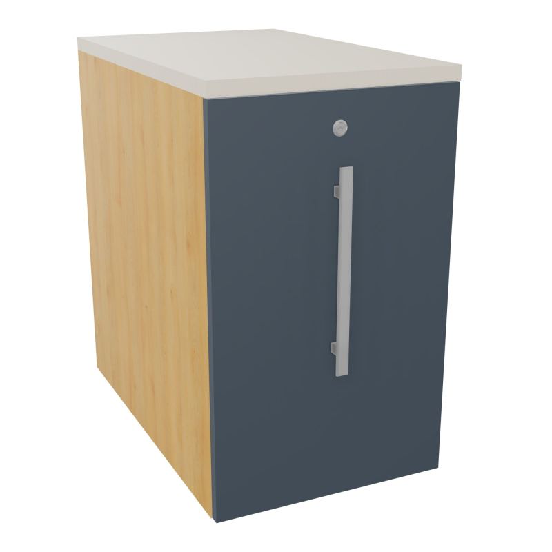 GUSTAVE CAISSON INDIVIDUEL H73,5 L43,2 P70 CM MELAMINE - CORPS  TOP  PORTE  R5 R6 N5