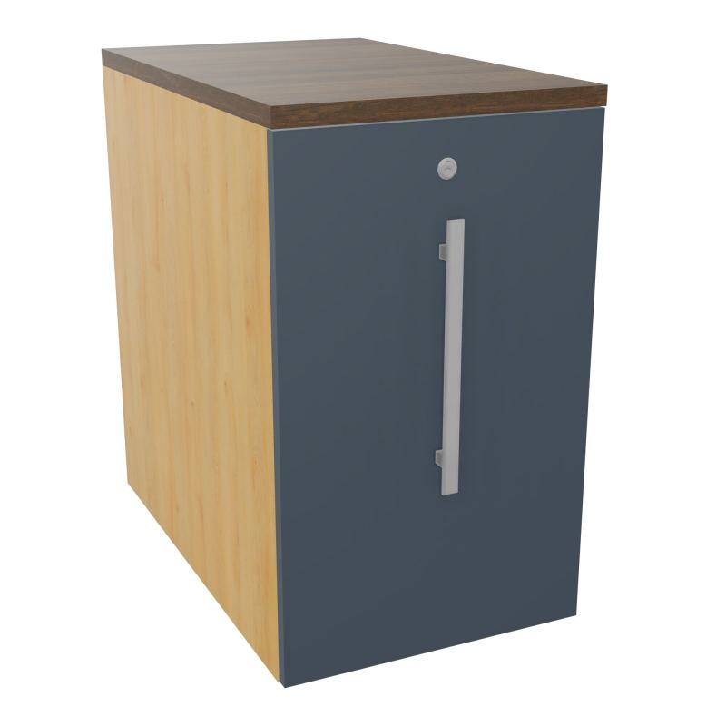 GUSTAVE CAISSON INDIVIDUEL H73,5 L43,2 P70 CM MELAMINE - CORPS  TOP  PORTE  R5 R6 N6