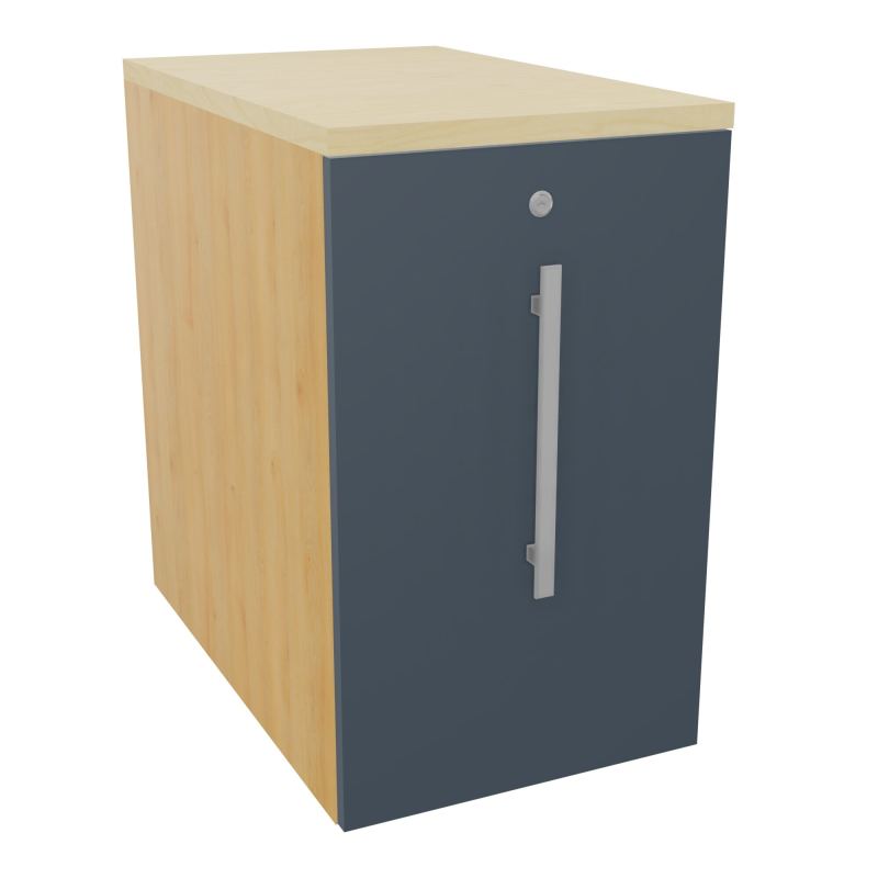 GUSTAVE CAISSON INDIVIDUEL H73,5 L43,2 P70 CM MELAMINE - CORPS  TOP  PORTE  R5 R6 N8
