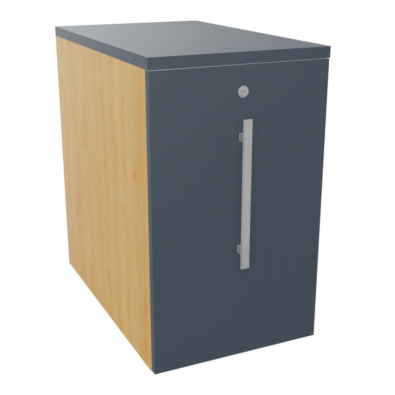 GUSTAVE CAISSON INDIVIDUEL H73,5 L43,2 P70 CM MELAMINE - CORPS  TOP  PORTE  R5 R6 R6