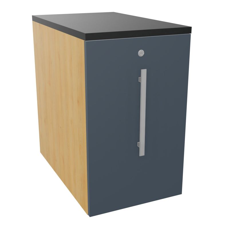 GUSTAVE CAISSON INDIVIDUEL H73,5 L43,2 P70 CM MELAMINE - CORPS  TOP  PORTE  R5 R6 R9