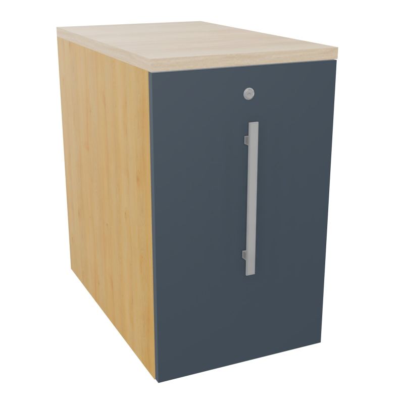 GUSTAVE CAISSON INDIVIDUEL H73,5 L43,2 P70 CM MELAMINE - CORPS  TOP  PORTE  R5 R6 RZ