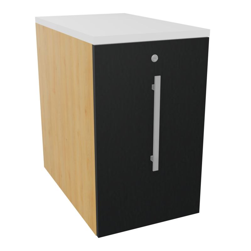 GUSTAVE CAISSON INDIVIDUEL H73,5 L43,2 P70 CM MELAMINE - CORPS  TOP  PORTE  R5 R9 MG