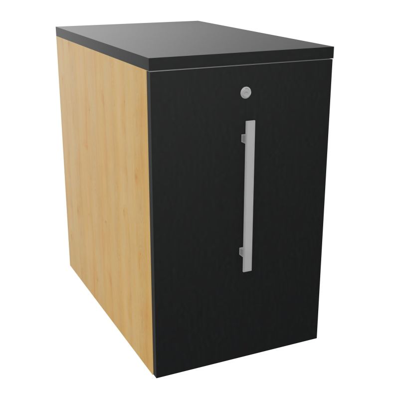 GUSTAVE CAISSON INDIVIDUEL H73,5 L43,2 P70 CM MELAMINE - CORPS  TOP  PORTE  R5 R9 R9