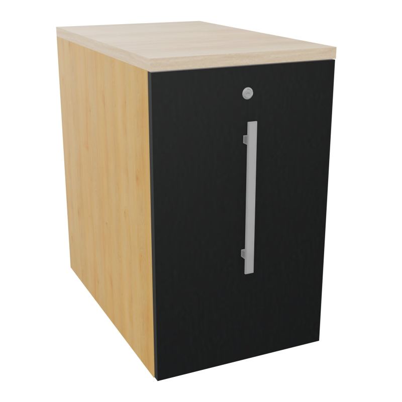 GUSTAVE CAISSON INDIVIDUEL H73,5 L43,2 P70 CM MELAMINE - CORPS  TOP  PORTE  R5 R9 RZ