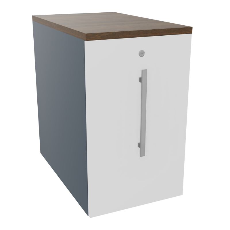 GUSTAVE CAISSON INDIVIDUEL H73,5 L43,2 P70 CM MELAMINE - CORPS  TOP  PORTE  R6 MG N6