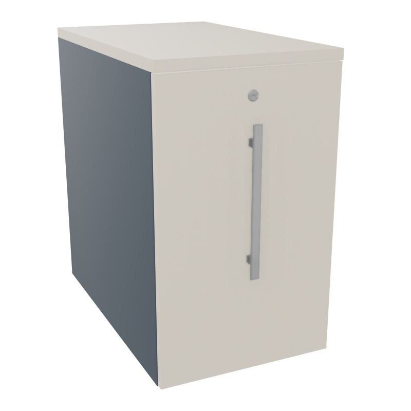 GUSTAVE CAISSON INDIVIDUEL H73,5 L43,2 P70 CM MELAMINE - CORPS  TOP  PORTE  R6 N5 N5