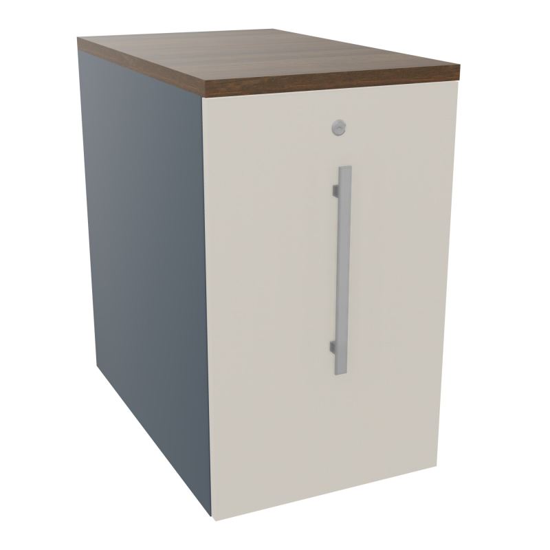 GUSTAVE CAISSON INDIVIDUEL H73,5 L43,2 P70 CM MELAMINE - CORPS  TOP  PORTE  R6 N5 N6